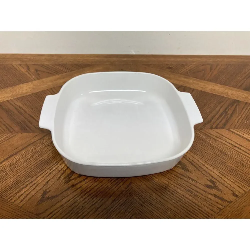 Vintage Corning Ware MW-A-10 Microwave Browning Casserole Dish Made In USA